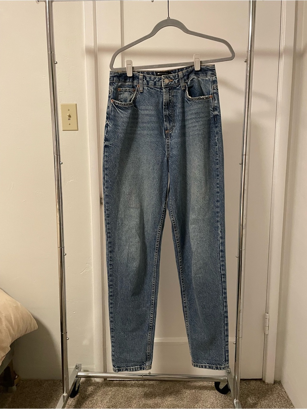 ASOS Design Tall High-Waist Blue Women’s Jeans